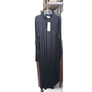 Vintage Show Me Your MuMu Ribbed Knit Midi Dress With Pockets